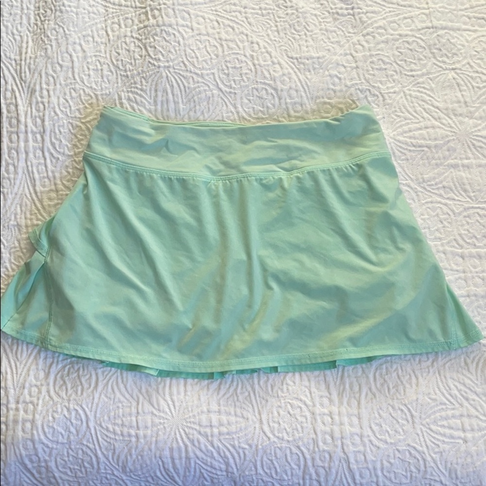 Lululemon Pace Setter Skirt - mint green, 6